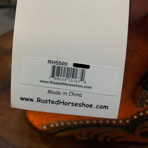 Burnt Orange Western Purse - Picture 13 of 13